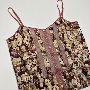 Rebecca Taylor Silk and Lace Camisole